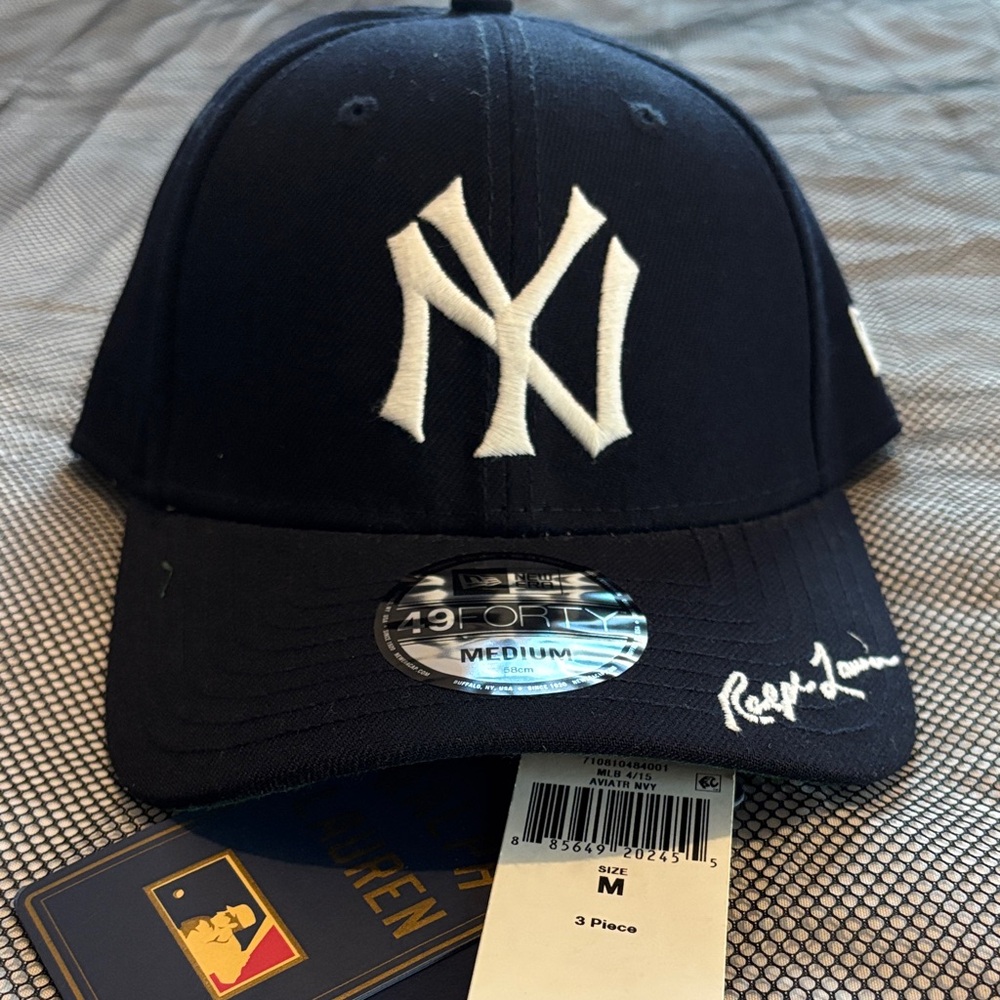 Ralph Lauren x New Era Limited Release  NY Yankees Fitted Hat size medium
